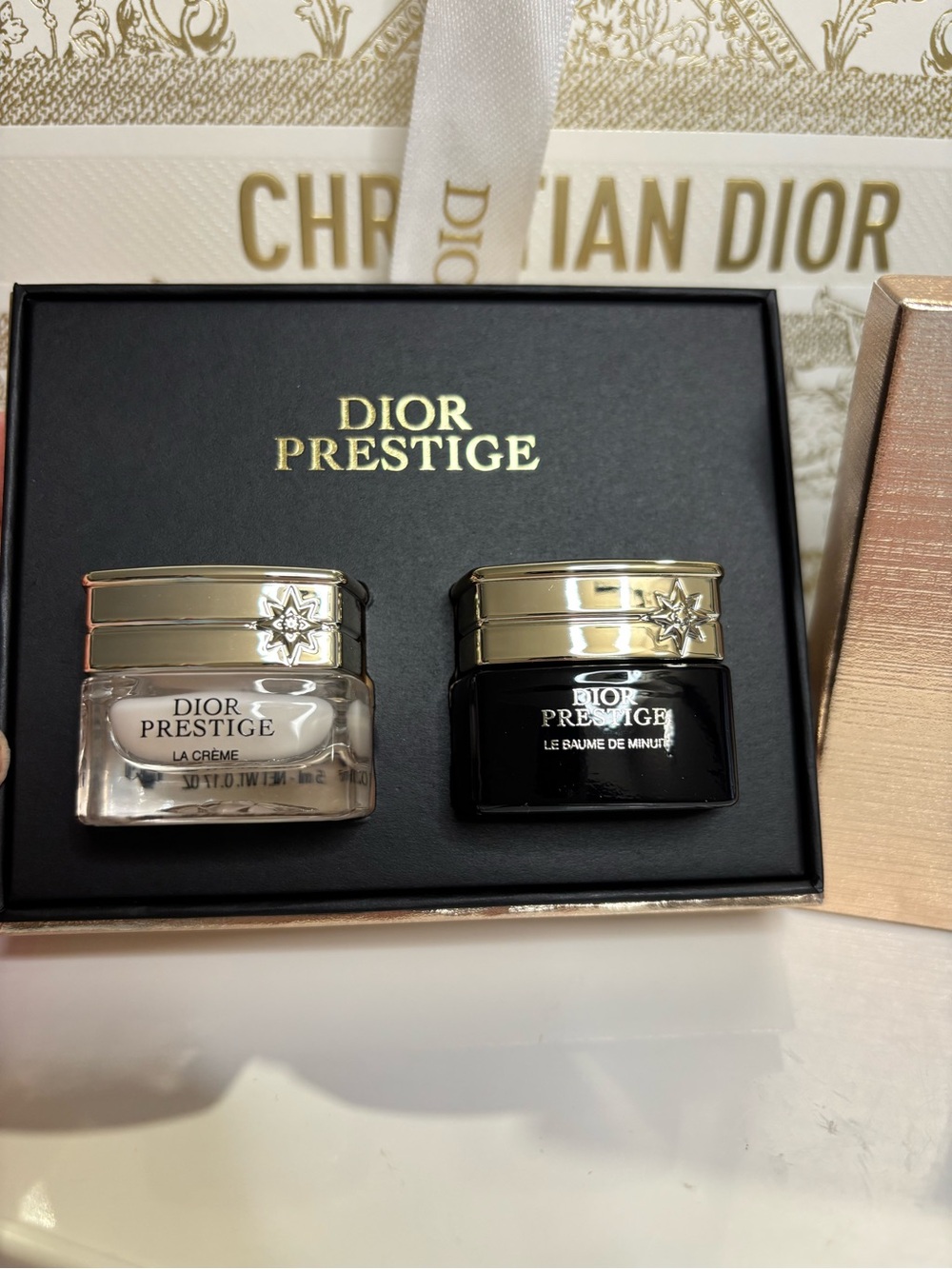 Dior Prestige La Crème & Le Baume de Nuit Duo